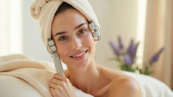 Adoptez un rouleau de massage visage pour une peau éclatante